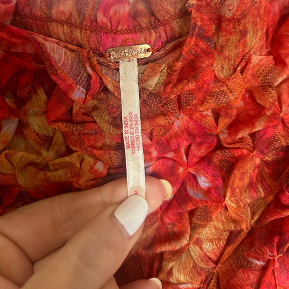 ✨sold✨FREE PEOPLE Angel Eyes Maxi Dress - Picture 11 of 11